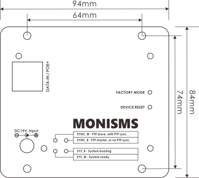 MNS-AMPMC30XXA-1P Dimensions Drawing