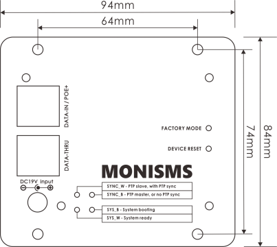 MNS-AMPMC30XXA-2P Dimensions Drawing