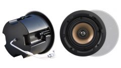 POE+ DANTE Ceiling Speakers MNS-6AXXCS-1P